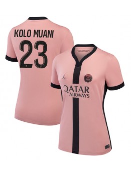 Paris Saint-Germain Randal Kolo Muani #23 Replika Tredje Kläder Dam 2024-25 Kortärmad